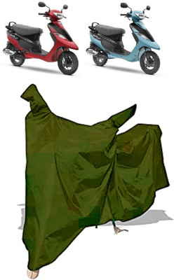 Amexride Two Wheeler Cover for TVS(Scooty Pep Plus, Maroon)