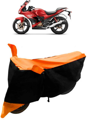 NEXTON Waterproof Two Wheeler Cover for Hero(Karizma ZMR, Orange, Black)