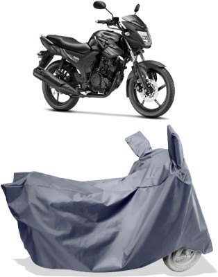 Amexride Two Wheeler Cover for Yamaha(SZ-RR V2 BS6, Grey)