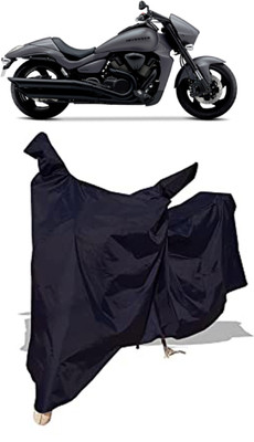 Amexride Two Wheeler Cover for Kinetic(Boss, Black)