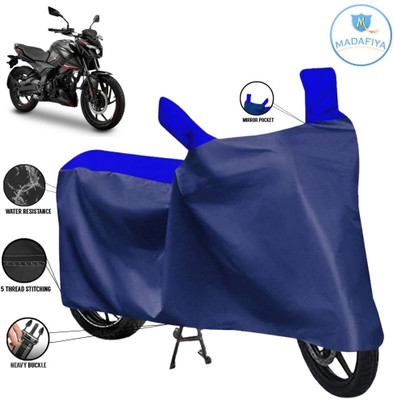 MADAFIYA Waterproof Two Wheeler Cover for Bajaj(Pulsar 150, Blue, Multicolor)