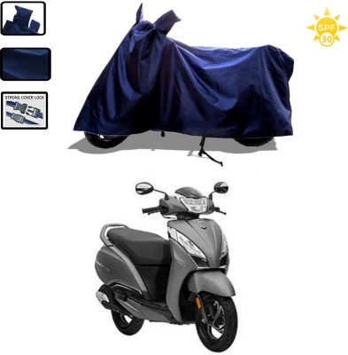 WMIZEXA Waterproof Two Wheeler Cover for Universal For Bike(Jupiter, Blue)