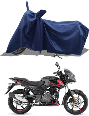 KEDIT Two Wheeler Cover for Bajaj(Pulsar 150 DTS-i, Blue)