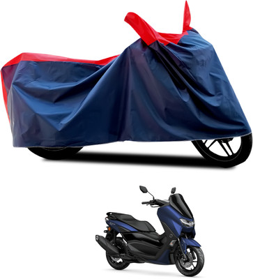 CODOKI Waterproof Two Wheeler Cover for Yamaha(NMax 155, Black, Red)