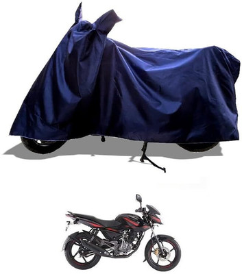AASHTIK MART Two Wheeler Cover for Bajaj(Pulsar 135 LS DTS-i, Blue)