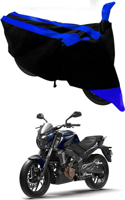 Mdstar Waterproof Two Wheeler Cover for Bajaj(Dominar 250, Blue, Black)