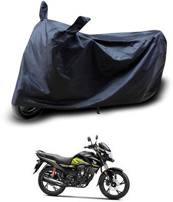 AASHTIK MART Two Wheeler Cover for Honda(SP125, Black)
