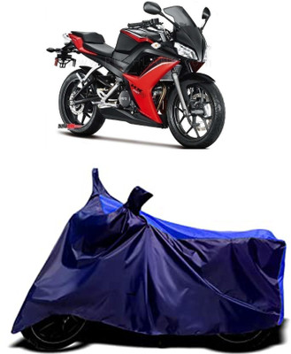 VESMEI Two Wheeler Cover for Hero(Karizma ZMR, Blue)