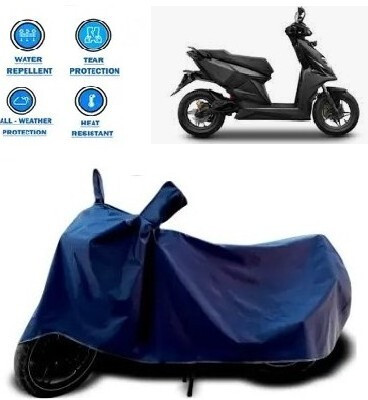 JVBRANGI Two Wheeler Cover for Simple Energy(Simple One, Grey)