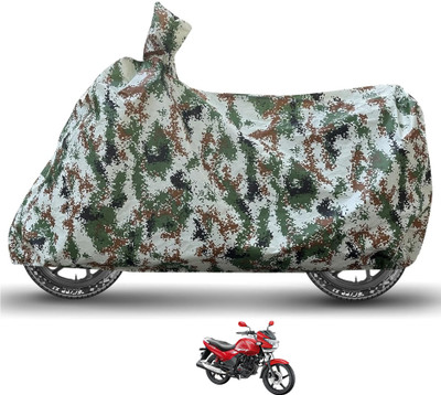 Caronix Waterproof Two Wheeler Cover for Hero(Achiever 150, Green)