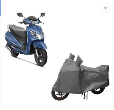 Tritika Waterproof Two Wheeler Cover for Honda(Activa 125, Grey)