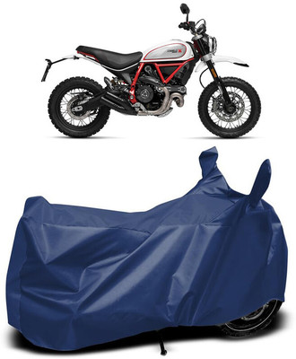 MADAFIYA Waterproof Two Wheeler Cover for Ducati(Scrambler, Blue)