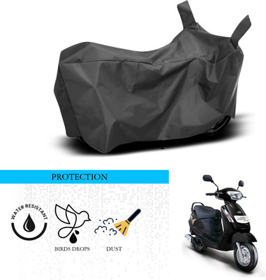 ANTHUB Waterproof Two Wheeler Cover for Mahindra(Duro DZ, Black)