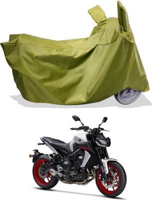 Amexride Two Wheeler Cover for Yamaha(MT 09, Maroon)