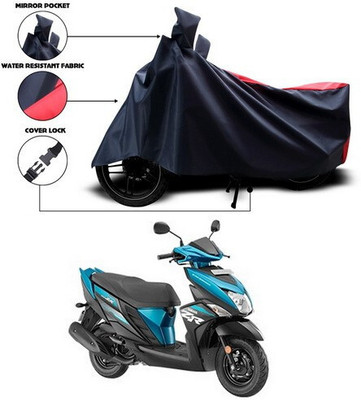 SEBONGO Waterproof Two Wheeler Cover for Yamaha(Cygnus Ray ZR, Red)