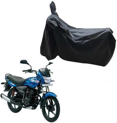 KEDIT Two Wheeler Cover for Bajaj(Platina, Black)