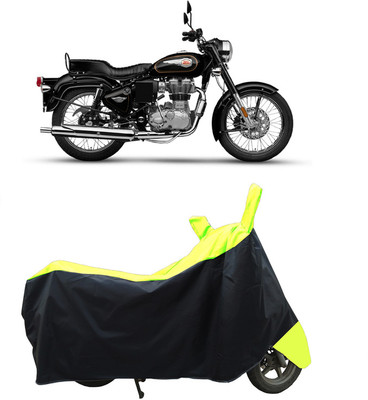 Coxtor Waterproof Two Wheeler Cover for Royal Enfield(350, Yellow)