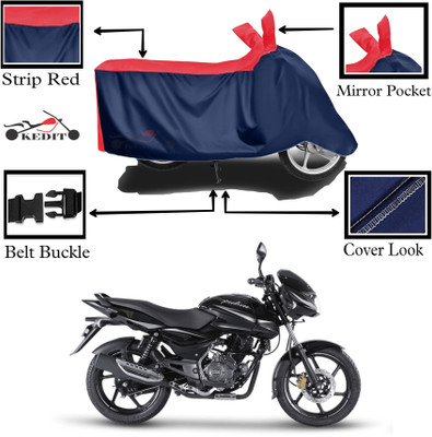 KEDIT Two Wheeler Cover for Universal For Bike(Pulsar, Red, Blue)