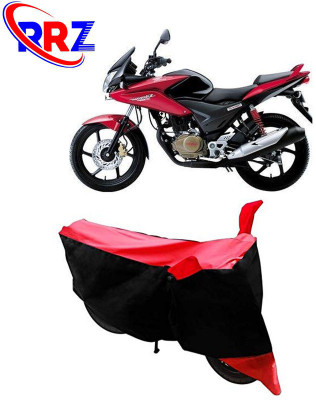 RRZ Waterproof Two Wheeler Cover for Honda(Stunner CBF, Black, Red)