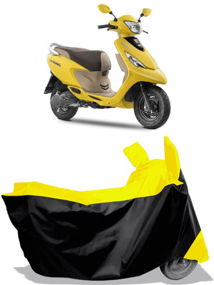 Amexride Two Wheeler Cover for TVS(Zest 110, Multicolor)