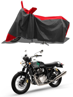 SPECTUS Two Wheeler Cover for Royal Enfield(Interceptor 650, Red)