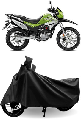 amtec Waterproof Two Wheeler Cover for Hero(Impulse, Black)