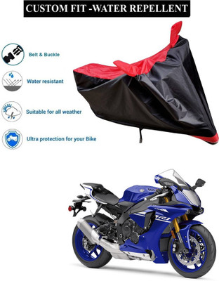 PAGORA Waterproof Two Wheeler Cover for Yamaha(YZF-R1, Red)