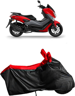 Autofly Waterproof Two Wheeler Cover for Yamaha(NMax 155, Red, Black)