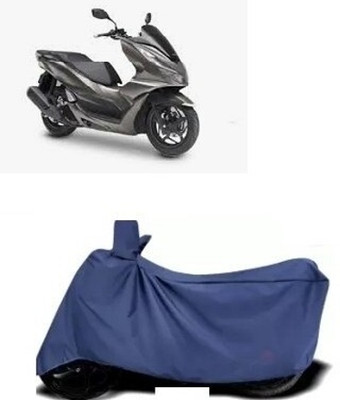 Tritika Waterproof Two Wheeler Cover for Honda(PCX 125, Blue)