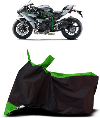 VESMEI Two Wheeler Cover for Kawasaki(Ninja H2 SX, Green)