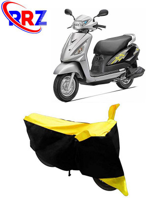 RRZ Waterproof Two Wheeler Cover for Suzuki(Swish, Black, Yellow)