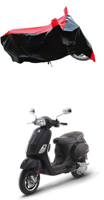 VESMEI Two Wheeler Cover for Vespa(VXL 150 BS6, Red)