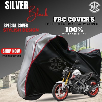 FBC Waterproof Two Wheeler Cover for Yamaha(MT 15, Silver, Multicolor)