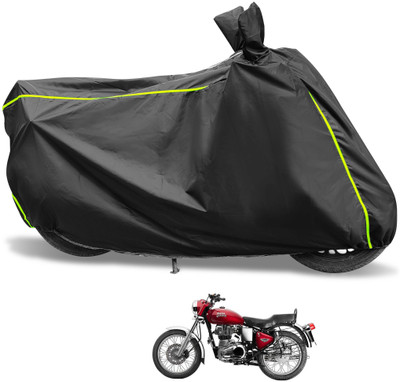 Euro Care Waterproof Two Wheeler Cover for Royal Enfield(Bullet 350 Twinspark, Black)