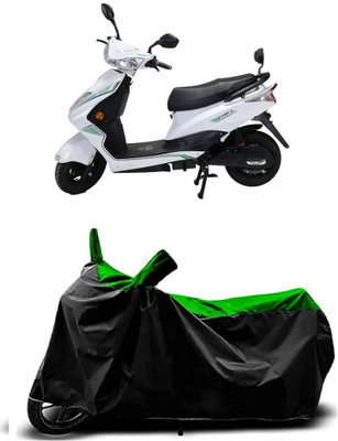 VESMEI Two Wheeler Cover for Hero(Motocorp Electric Atria, Green)