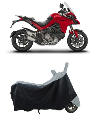 Coxtor Waterproof Two Wheeler Cover for Ducati(Multistrada 1260, Grey)