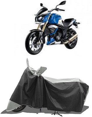 GROFATIK Two Wheeler Cover for Mahindra(MOJO XT 300, Grey)