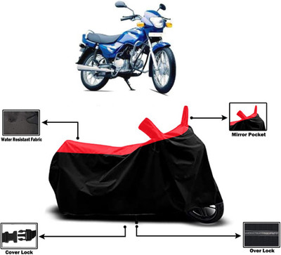 Amexride Two Wheeler Cover for TVS(Centra, Red)