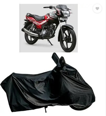 Tritika Waterproof Two Wheeler Cover for TVS(Star City, Black)