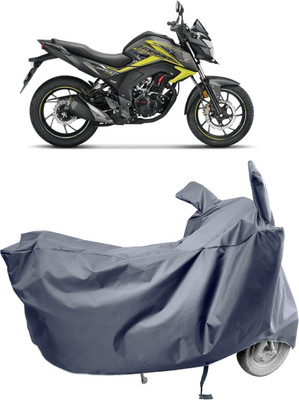 Amexride Two Wheeler Cover for Honda(CB Hornet 160, Grey)