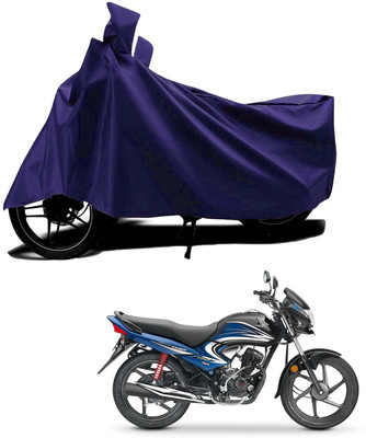 KEDIT Two Wheeler Cover for Universal For Bike(Dream Yuga, Blue)