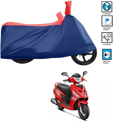 CODOKI Waterproof Two Wheeler Cover for Hero(Maestro Edge 110 BS6, Red)