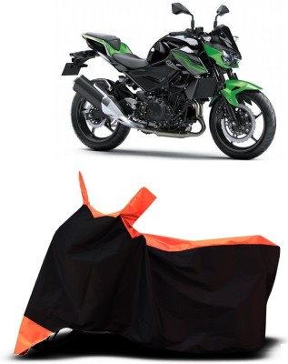 VESMEI Two Wheeler Cover for Kawasaki(Z400 BS6, Orange)