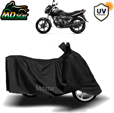 MWBB Waterproof Two Wheeler Cover for Honda(CB Trigger, Black)