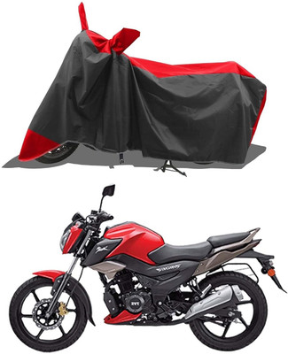 AASHTIK MART Two Wheeler Cover for TVS(Raider, Red, Black)