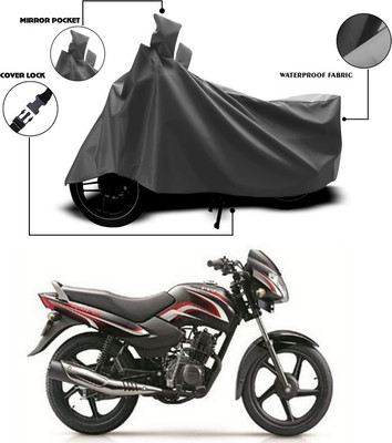 ANTHUB Two Wheeler Cover for Universal For Bike(Grey, Grey)