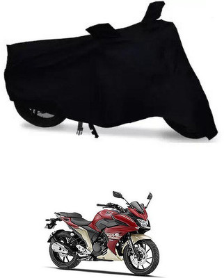DeepShakshi AUTOMOTIVE Waterproof Two Wheeler Cover for Yamaha(Fazer, Black)