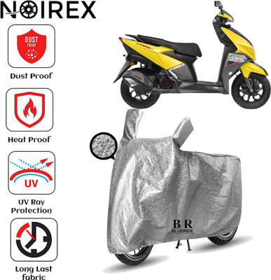 NOIREX Two Wheeler Cover for TVS(NTORQ, Black)