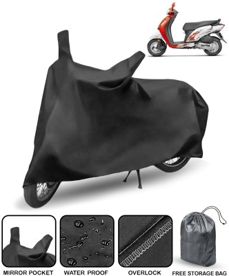 AutoRetail Two Wheeler Cover for Honda(Activa i, Black)