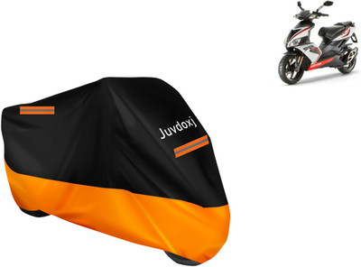 Juvdoxj Waterproof Two Wheeler Cover for Aprilia(SR 150, Orange)